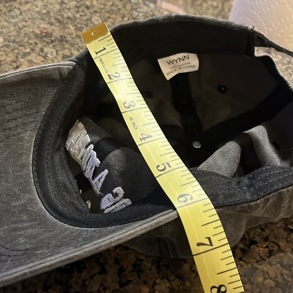 Grey Los Angeles California Baseball Cap - Picture 6 of 6